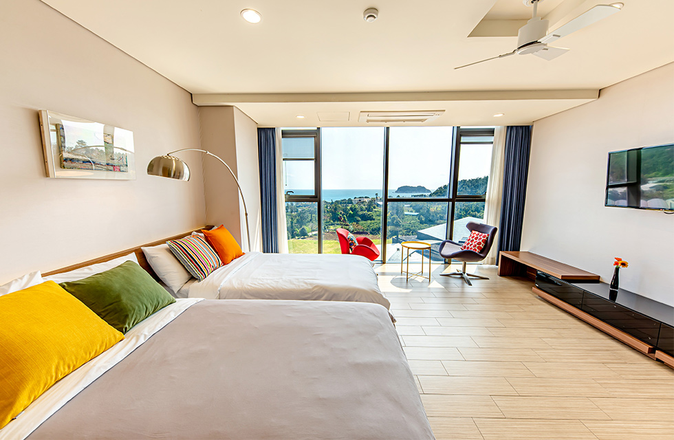 Twin bed Room 범섬